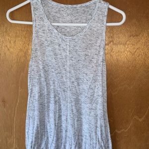 grey athleta tank top